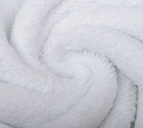 Oeko-Tex® Tissu Éponge Blanc Oeko-Tex® Tissu Éponge Blanc