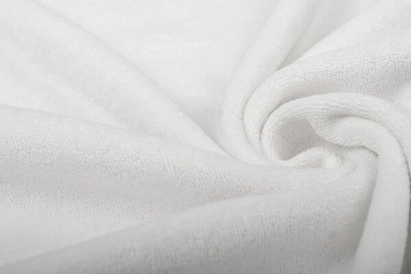 Oeko-Tex®  Stretch Frottee Weiß