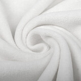 Oeko-Tex® Stretch Tissu Éponge Blanc Oeko-Tex® Stretch Tissu Éponge Blanc