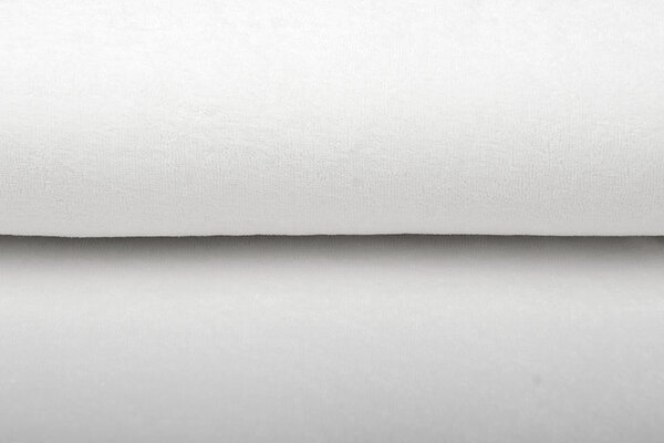 Oeko-Tex®  Stretch Frottee Weiß