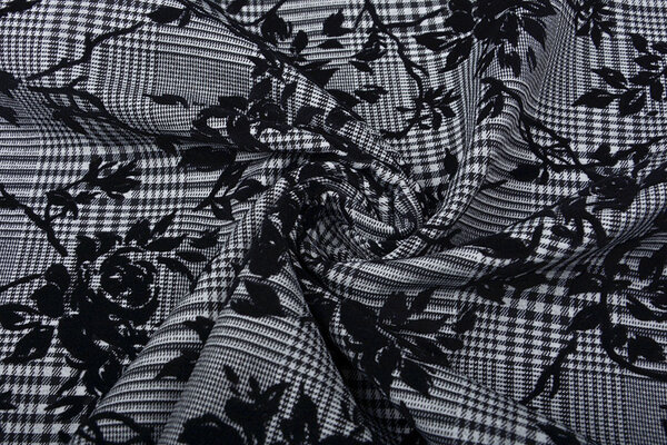 Woven Checkered Grey Kulu