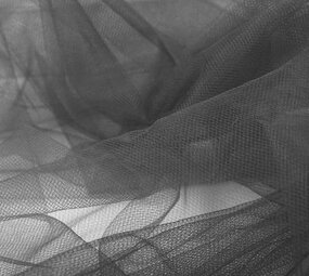 Braut Tüll Dark Grey