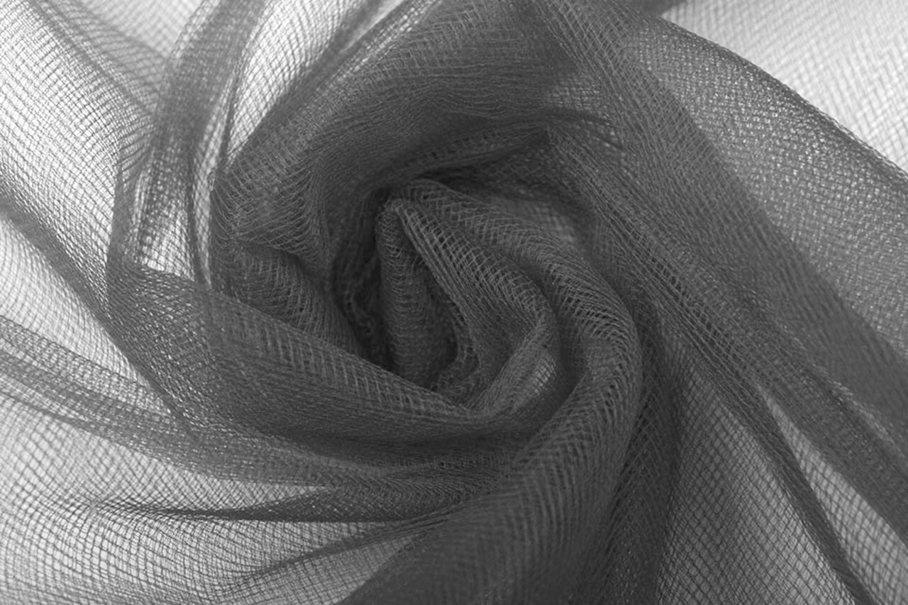 Wedding Tulle Dark Grey Wedding Tulle Dark Grey