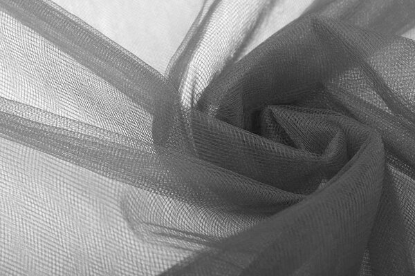 Tulle de Mariée Gris Foncé Tulle de Mariée Gris Foncé
