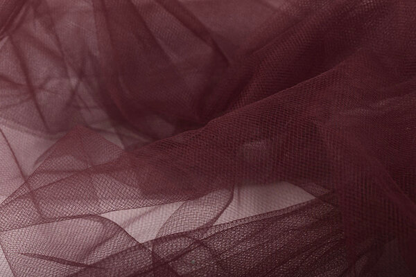 De Novia Tul Burgundy De Novia Tul Burgundy