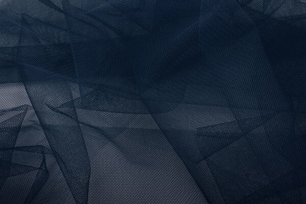 Tulle French Navy