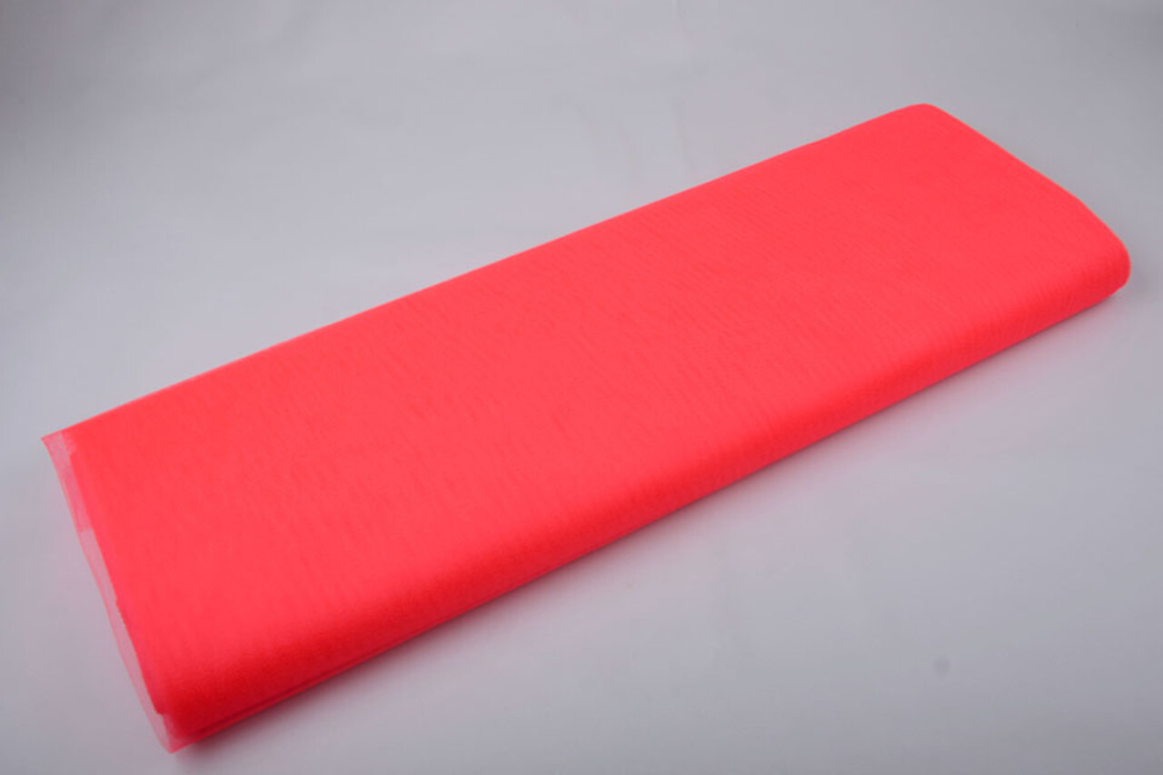 Tulle Fluorescent Rouge Tulle Fluorescent Rouge