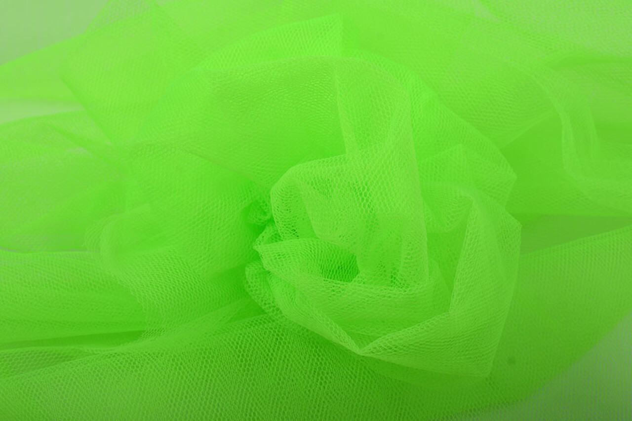 Tul Fluorescent Verde Tul Fluorescent Verde