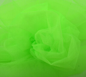 Tüll Fluorescent Green