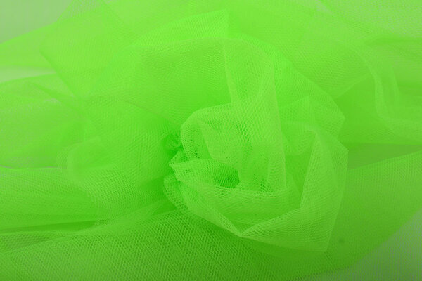 Tüll Fluorescent Green