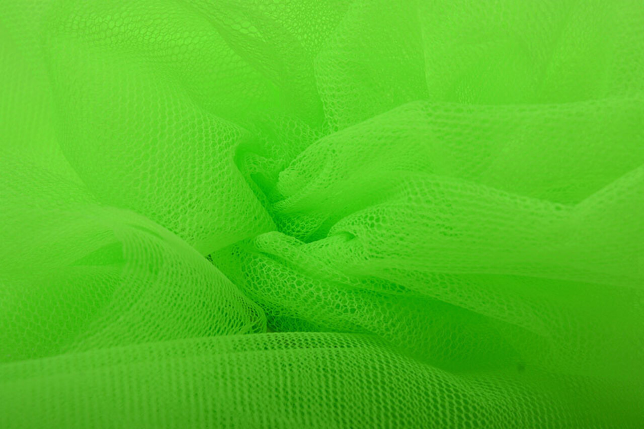 Tüll Fluorescent Green