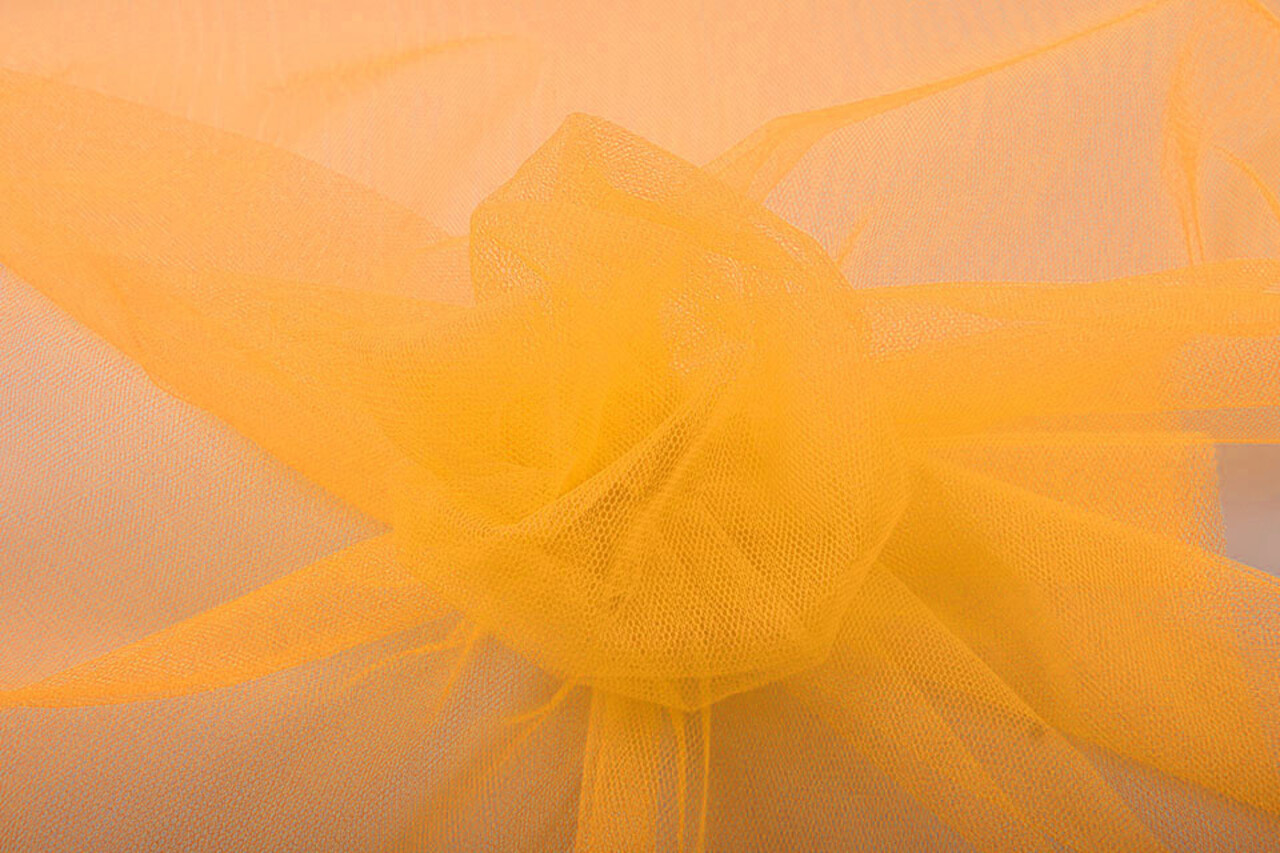 Tulle Fluorescent Gold Tulle Fluorescent Gold