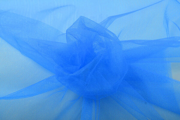 Tulle Fluorescent Blue Tulle Fluorescent Blue