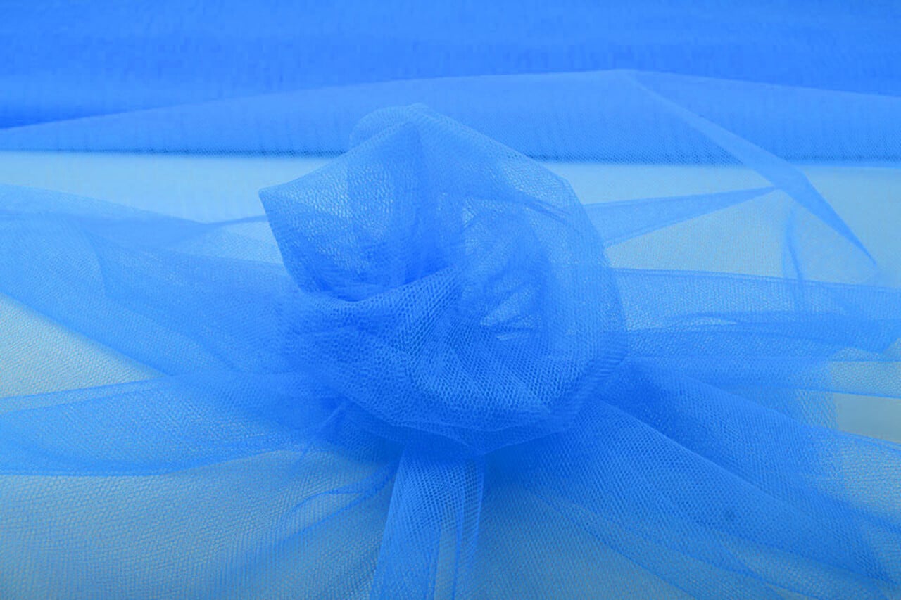 Tulle Fluorescent Blu Tulle Fluorescent Blu