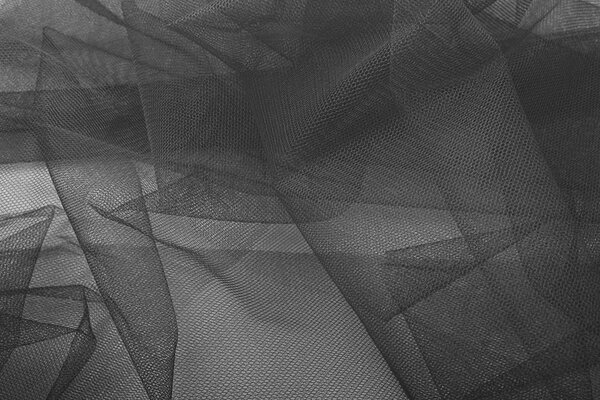 Tüll Dark Grau Tüll Dark Grau