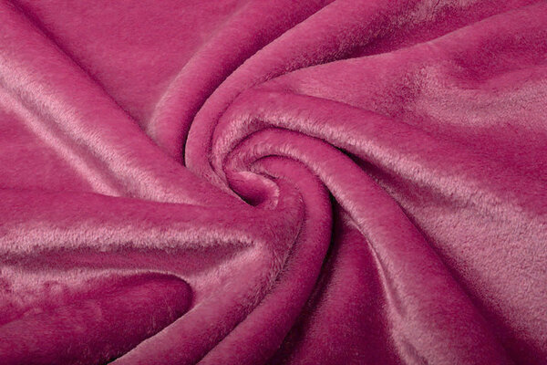 À Poil Court Teddy Fourrure Fuchsia
