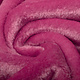 Kurzhaariges Teddystoff Pelz Fuchsia