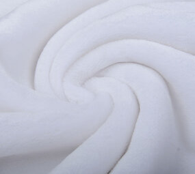 Kurzhaariges Teddystoff Pelz Weiß Kurzhaariges Teddystoff Pelz Weiß