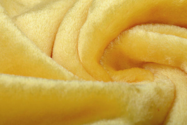 Kurzhaariges Teddystoff Pelz Zitronengelb Kurzhaariges Teddystoff Pelz Zitronengelb