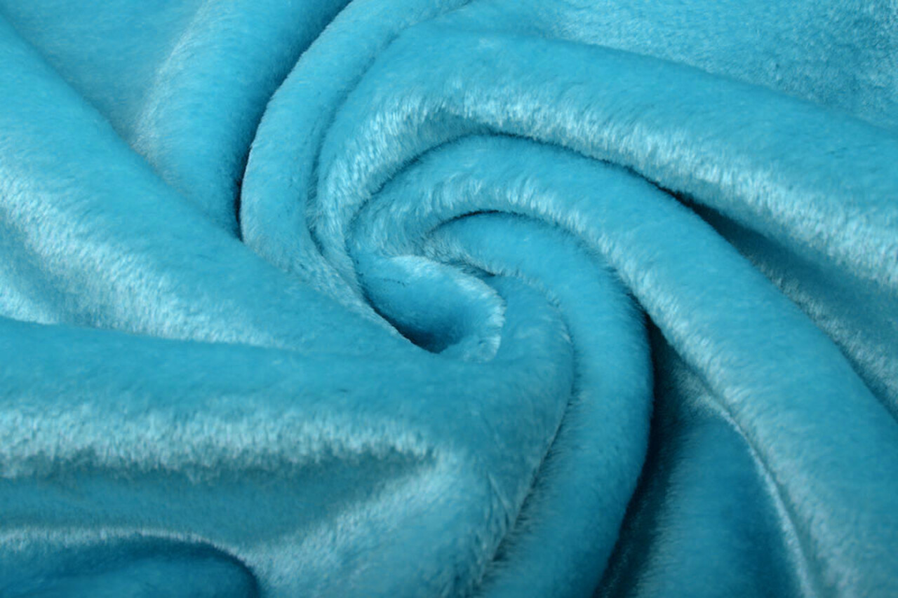 Short-haired Teddy Fur Aqua Short-haired Teddy Fur Aqua