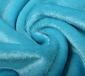 Kurzhaariges Teddystoff Pelz Aqua Kurzhaariges Teddystoff Pelz Aqua