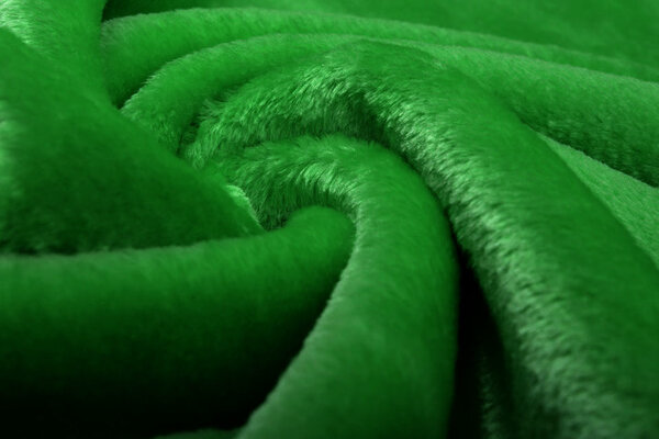 Short-haired Teddy Fur Grassgreen Short-haired Teddy Fur Grassgreen