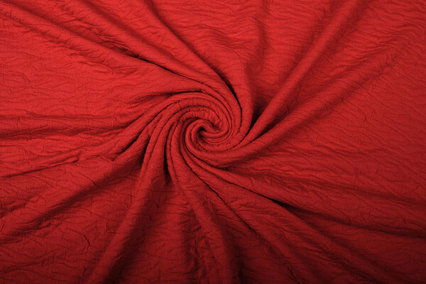 Jacquard Viskose Rot Jacquard Viskose Rot