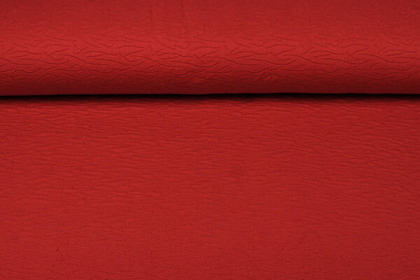 Jacquard Viscosa Rosso