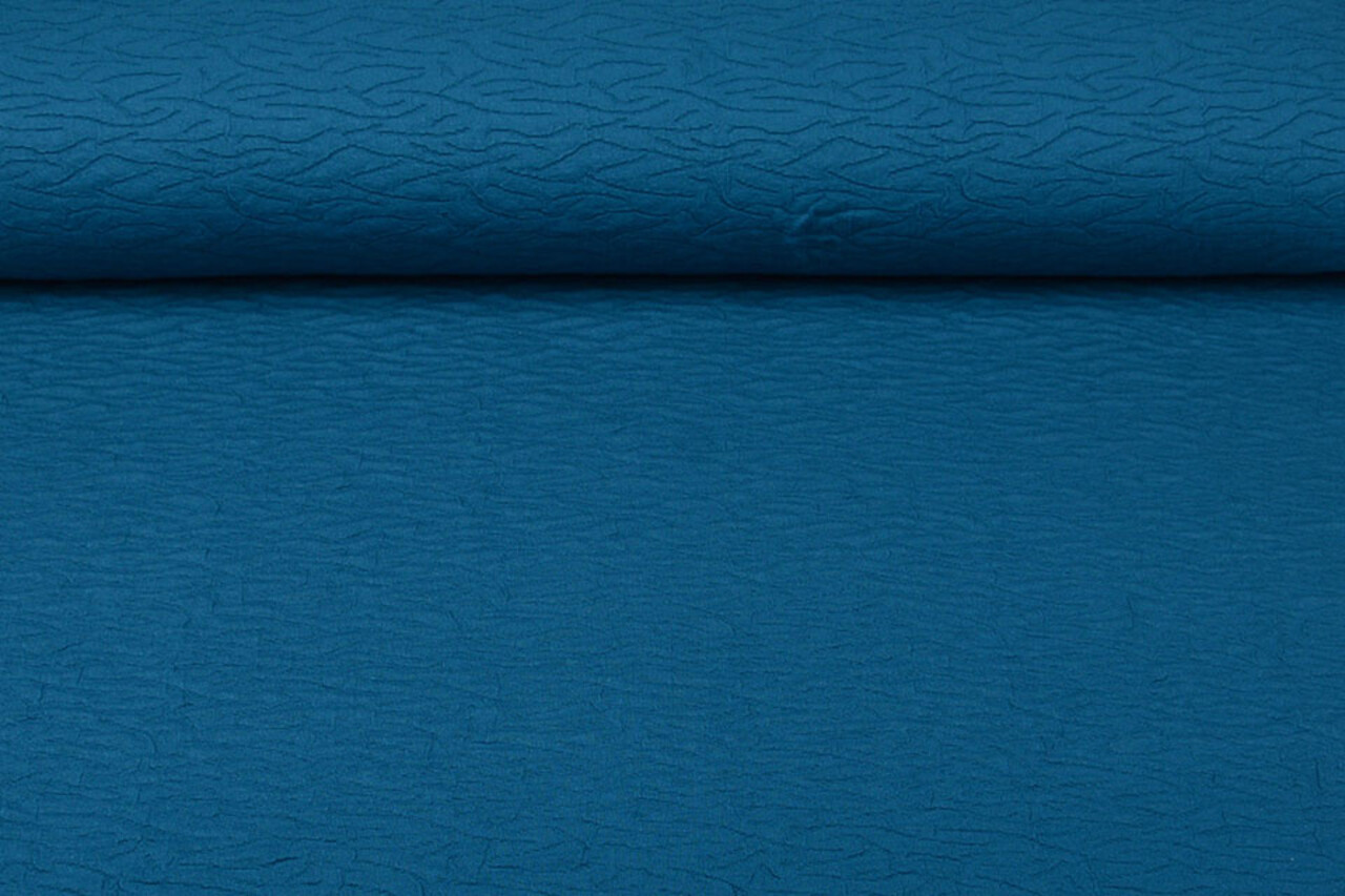 Jacquard Viscose Pétrole