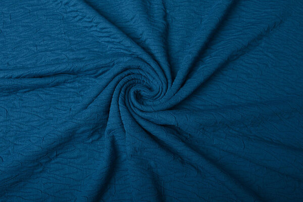 Jacquard Viscosa Petrolio Jacquard Viscosa Petrolio