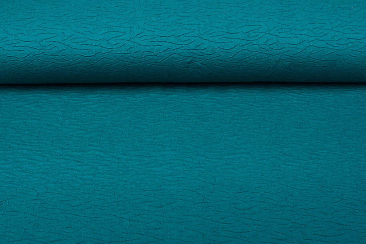Jacquard Viskose Meergrün
