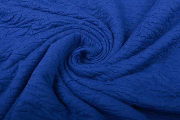 Jacquard Viscosa Azul Real Jacquard Viscosa Azul Real
