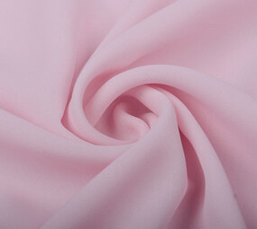 Crêpe Georgette Licht Roze