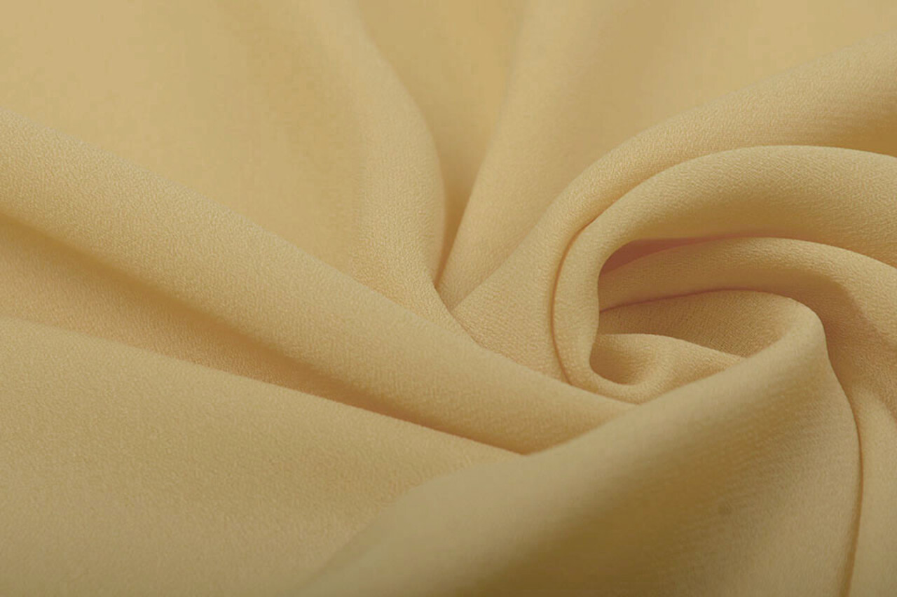 Crêpe Georgette Light gold Crêpe Georgette Light gold