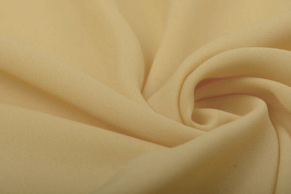 Crêpe Georgette Licht goud Crêpe Georgette Licht goud