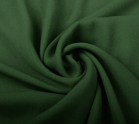 Crêpe Georgette Donker groen
