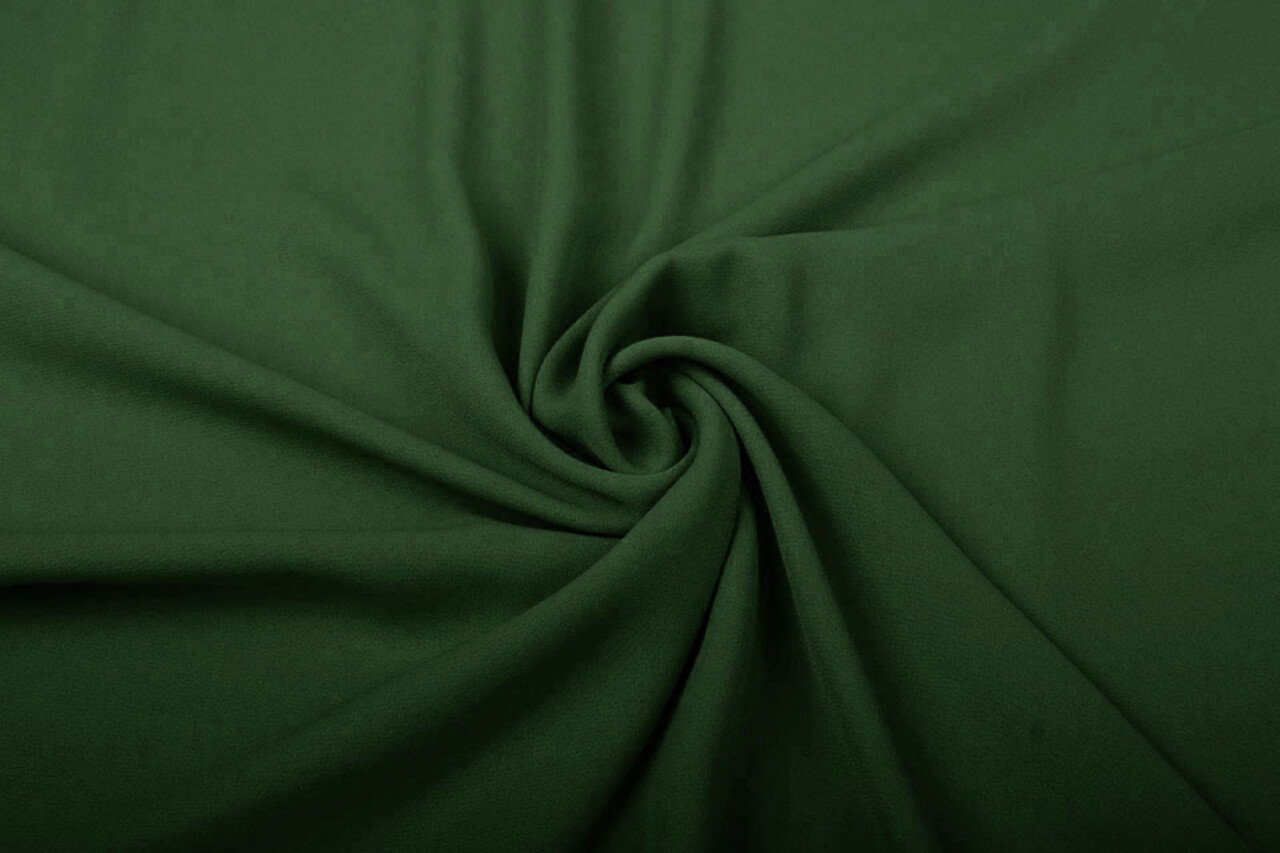 Crêpe Georgette Verde Scuro Crêpe Georgette Verde Scuro