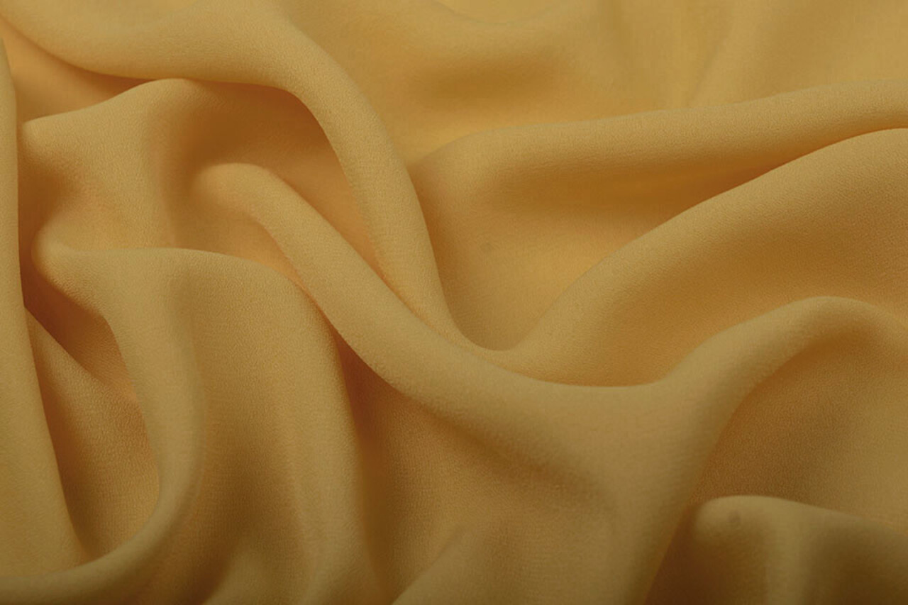 Crêpe Georgette Donker goud Crêpe Georgette Donker goud