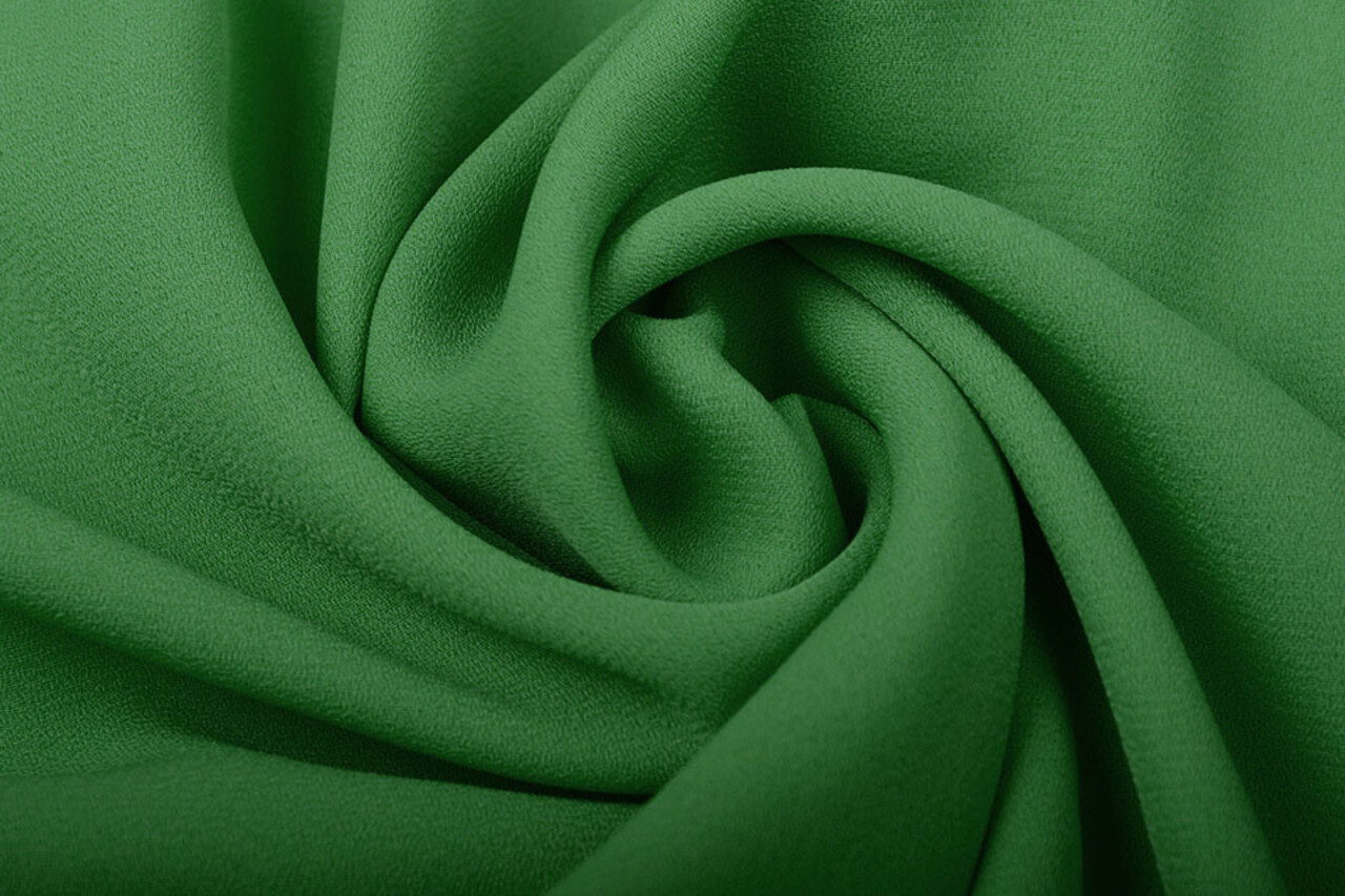 Crêpe Georgette Green Crêpe Georgette Green