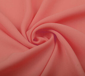 Crêpe Georgette Koraal Crêpe Georgette Koraal