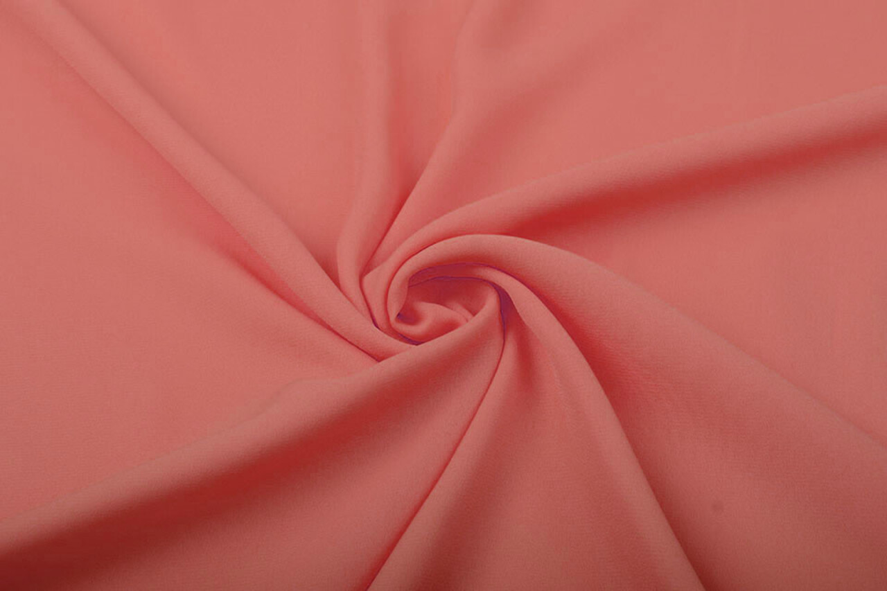Crêpe Georgette Corail Crêpe Georgette Corail