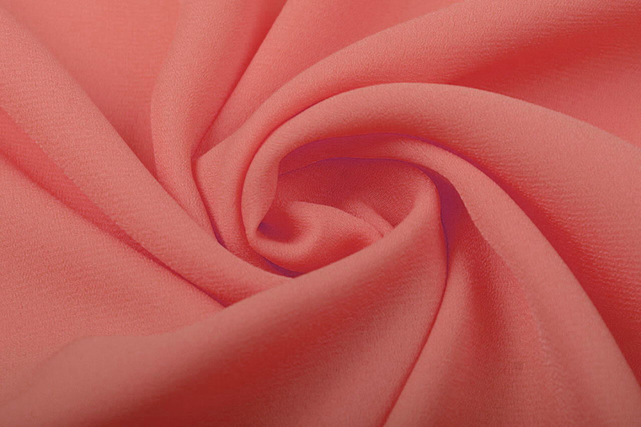 Crêpe Georgette Coral Crêpe Georgette Coral