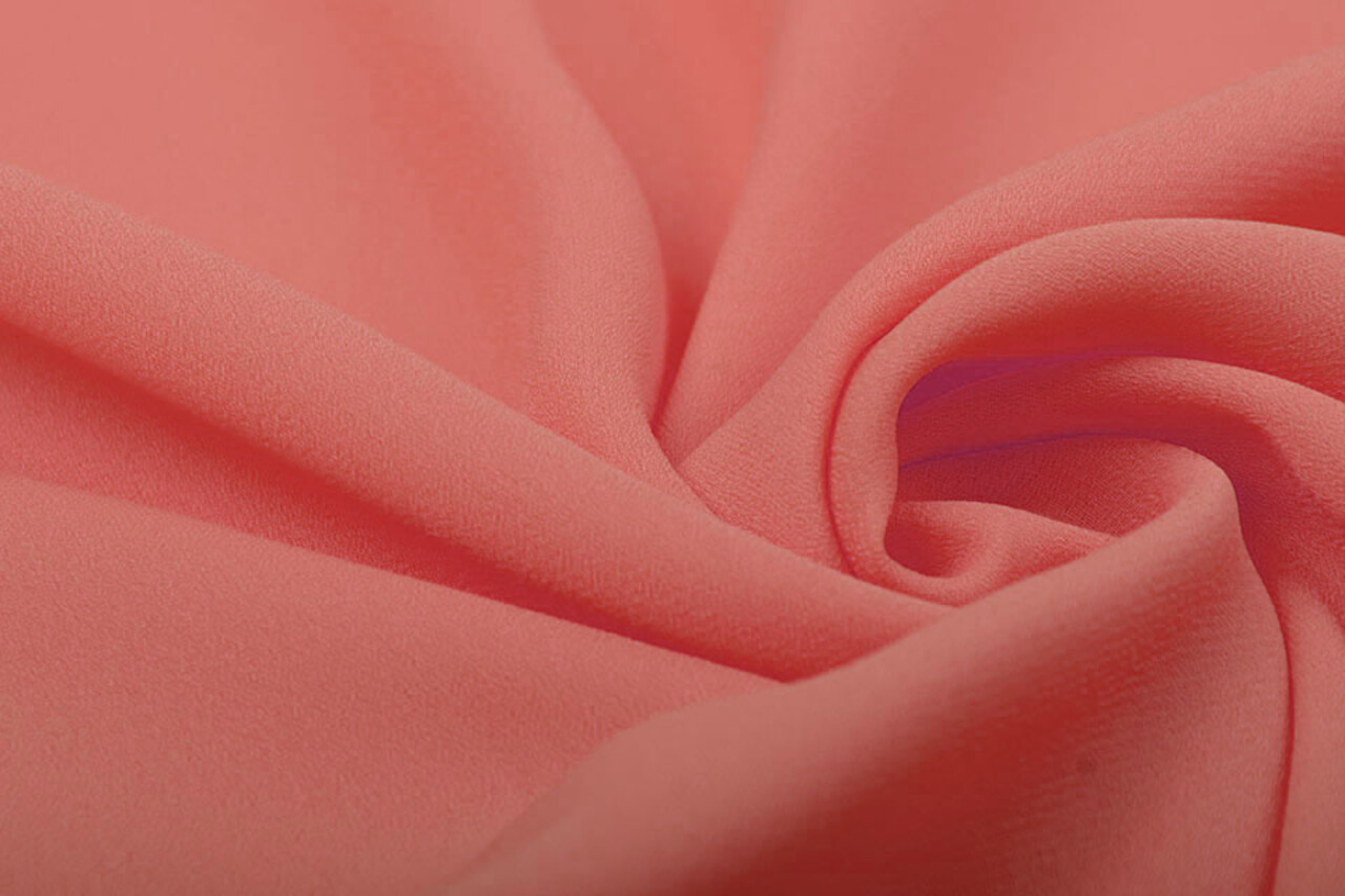 Crêpe Georgette Corail Crêpe Georgette Corail