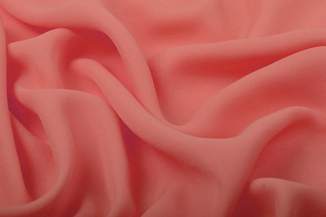 Crêpe Georgette Koralle