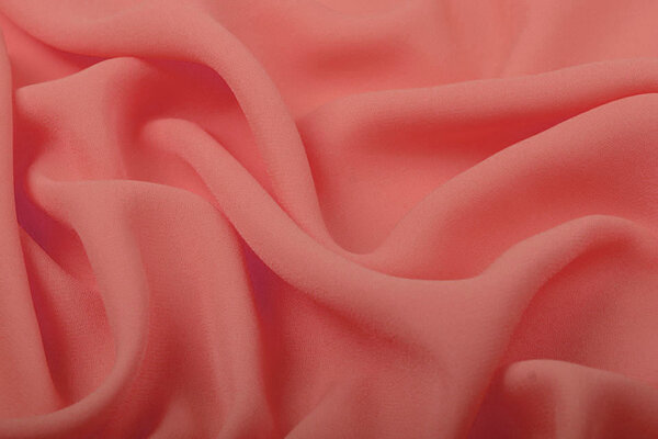 Crêpe Georgette Coral Crêpe Georgette Coral