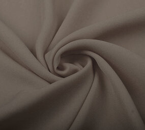 Crêpe Georgette Taupe
