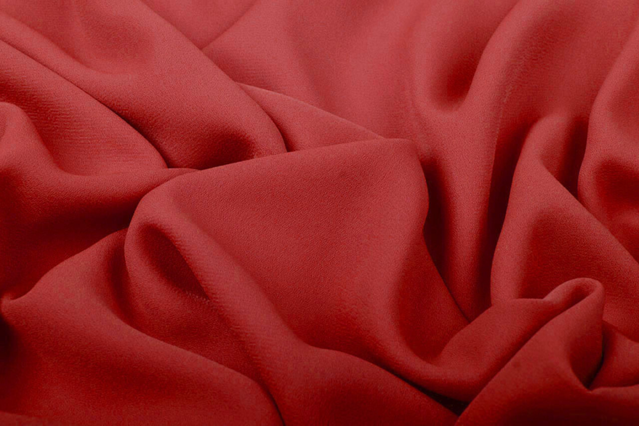 Crêpe Georgette Red Crêpe Georgette Red