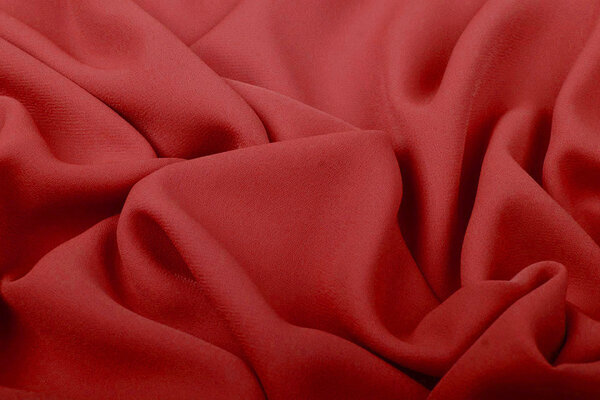 Crêpe Georgette Rosso Crêpe Georgette Rosso
