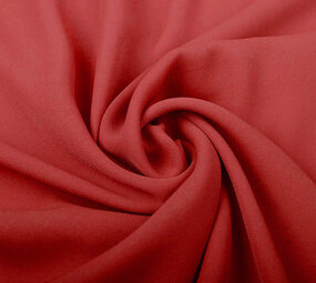 Crepé Georgette Rojo Crepé Georgette Rojo