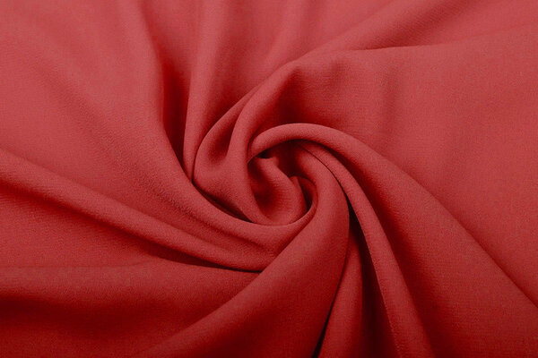 Crepé Georgette Rojo Crepé Georgette Rojo